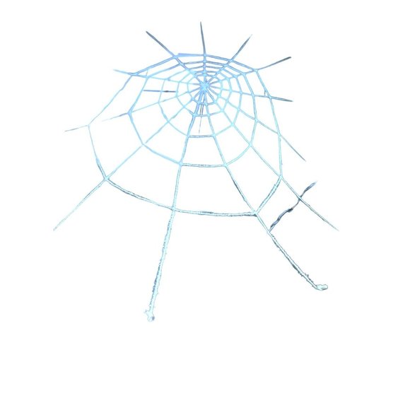 10 ‘ Foot SPIDER WEB Halloween iNDOOR & OUTDOOR  by HIDE & EEK sold @ Target NIP - Picture 2 of 5